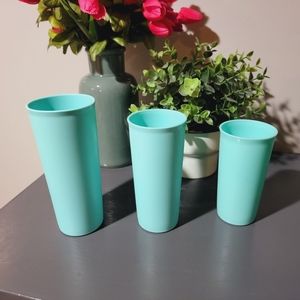 Vintage Tupperware Stackable Cups 116-13, 115-5, 107-36
